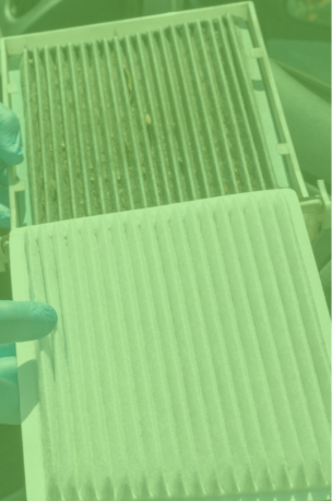 air filters catch specific pollutants